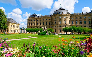 The Residenz Palace in Wurzburg